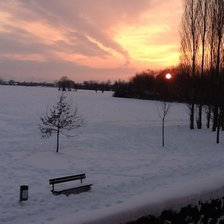 Схема вышивки «Зима»