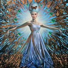 Схема вышивки «мать-природа»