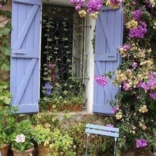 Схема вышивки «Окно в Италии»