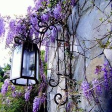 Схема вышивки «Фонарь»