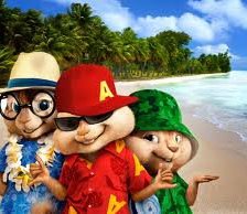 Схема вышивки «бурундуки»