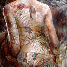 Схема вышивки «бабочка»