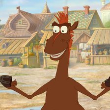 Схема вышивки «конь юлий»