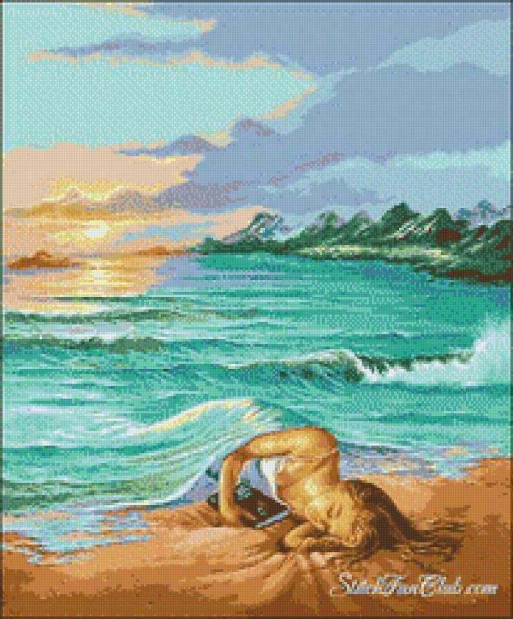 покрывало из моря - вода - предпросмотр