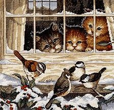 Схема вышивки «тоска»