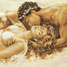 Схема вышивки «романтика»