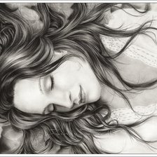 Схема вышивки «Сон»