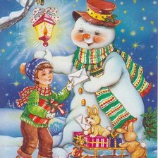 Схема вышивки «С Новым годом»