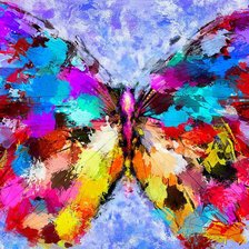 Схема вышивки «Butterfly»