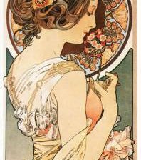 Схема вышивки «примулы по картине а.мухи»