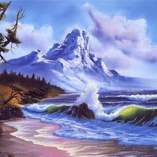 Схема вышивки «прибой»