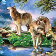 Схема вышивки «семья»