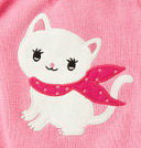 Схема вышивки «кисонька»