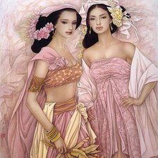 Схема вышивки «Ladys»