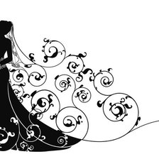 Схема вышивки «свадебная пара»