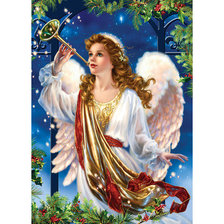 Схема вышивки «Andělíček»