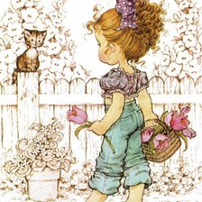 Схема вышивки «дети»