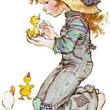 Схема вышивки «дети»