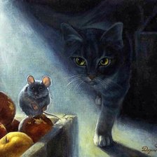 Схема вышивки «Охота»