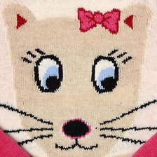 Схема вышивки «кисонька»