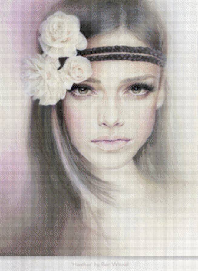 Девушка - красавица, девушка, дама - предпросмотр