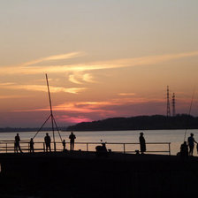 Схема вышивки «Старая пристань.»