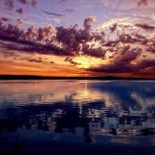 Схема вышивки «серия "закат"»