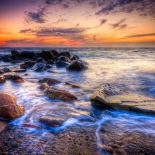 Схема вышивки «серия "закат"»