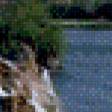Предпросмотр схемы вышивки «Водопад» (№463056)