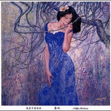 Схема вышивки «О»