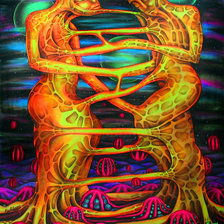 Схема вышивки «слияние душ»