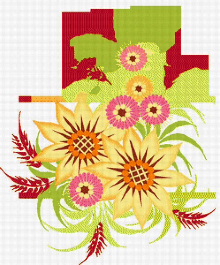 №463158 - цветы, подушка, скатерть, орнамент, салфетка, узоры - предпросмотр