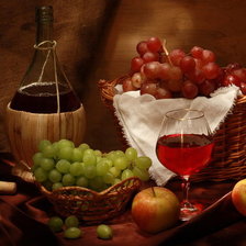 Схема вышивки «Бокал Вина»