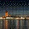 Предпросмотр схемы вышивки «Панарама ночного города» (№463308)
