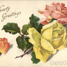 Схема вышивки «Hearty Greetings»