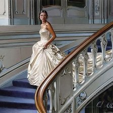 Схема вышивки «Сбежавшая невеста»