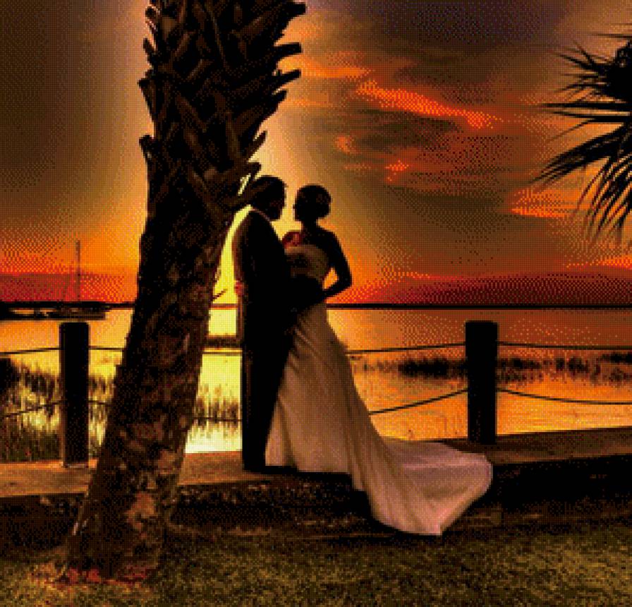 Он и она - влюбленные, он и она, пара - предпросмотр