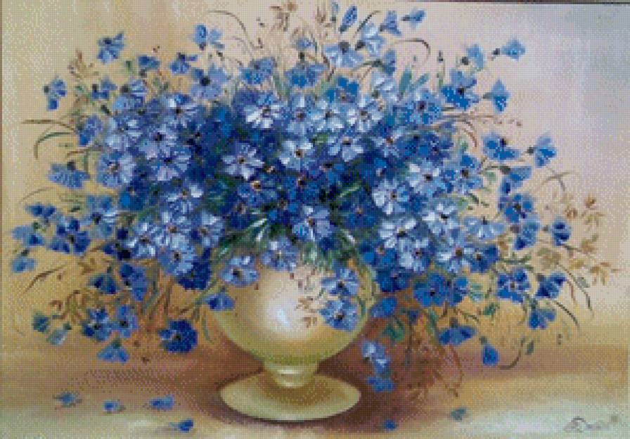 Незабудки - цветы, букет - предпросмотр