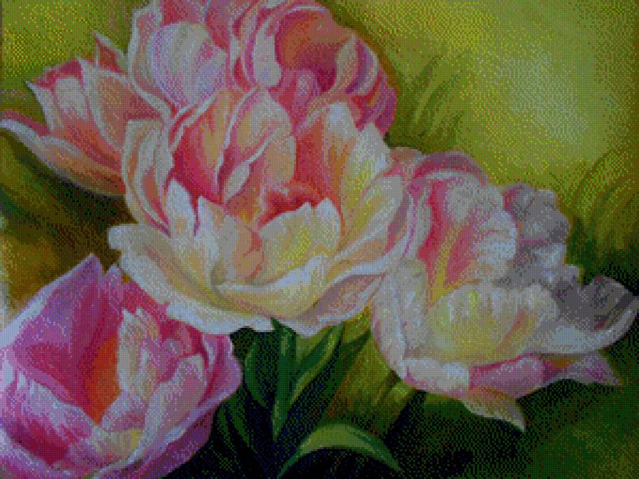 Серия "Букет" - букет, тюльпаны, цветы - предпросмотр