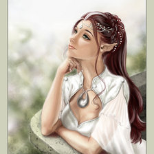 Схема вышивки «эльф»