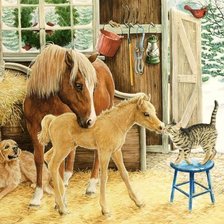 Схема вышивки «Рождественская»