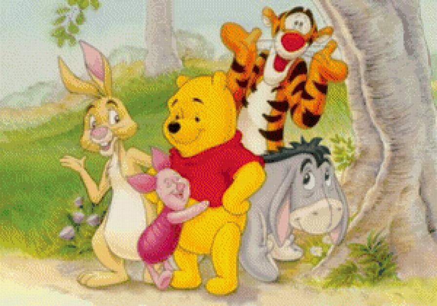 Винни Пух - мультяшки - предпросмотр