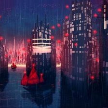 Схема вышивки «Алые паруса»