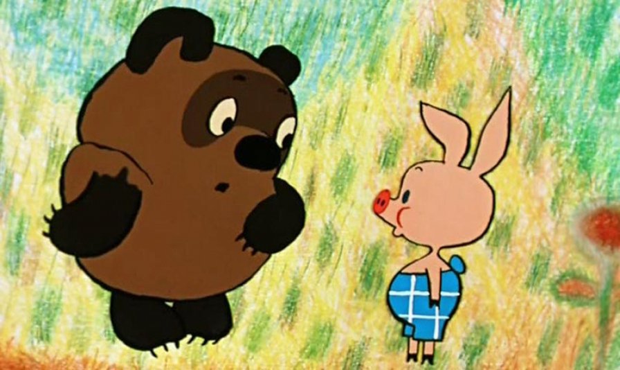 Винни Пух - мультфильм., пяточек, винни, мультик, пух - оригинал