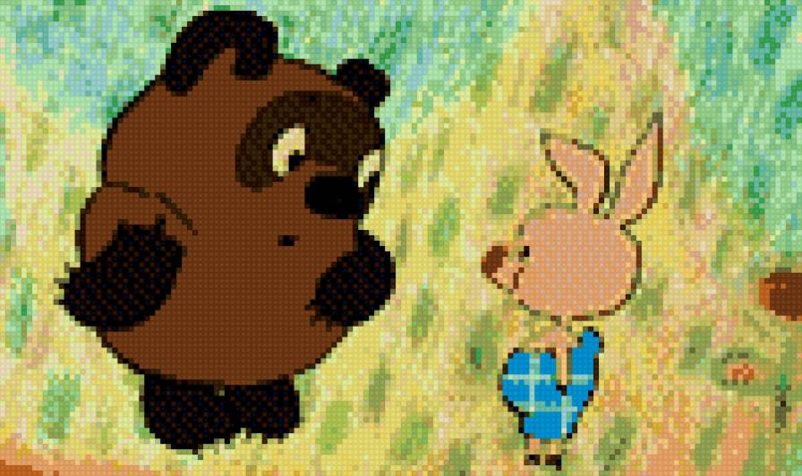 Винни Пух - мультик, пяточек, мультфильм., пух, винни - предпросмотр