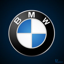 Схема вышивки «эмблема bmw»