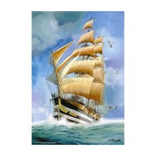 Схема вышивки «парус»