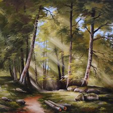 Схема вышивки «лучи солнца»