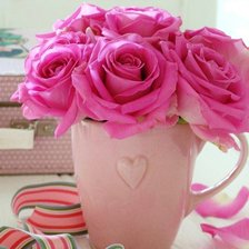 Схема вышивки «букет в кувшине»