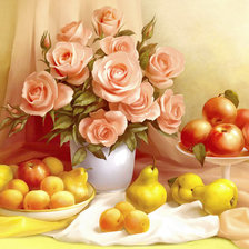 Схема вышивки «натюрморт»